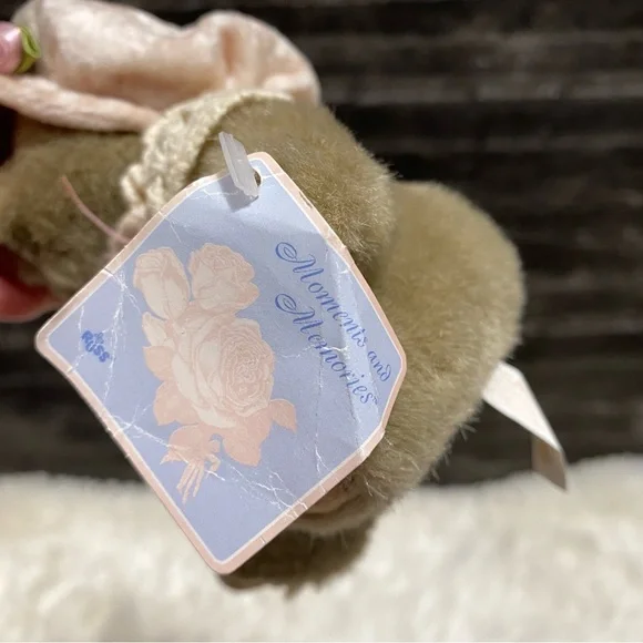 🆕 RUSS BERRIE SACHET BABY BEAR MOMENTS MEMORIES VINTAGE PLUSH TOY - Picture 5 of 7